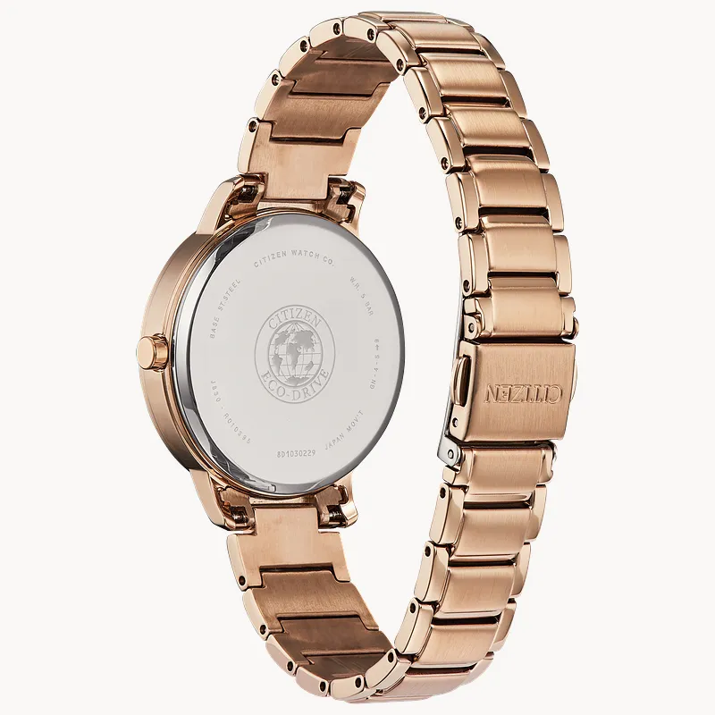 Citizen Silhouette Crystal Eco-Drive Rose Gold Watch | CITIZEN Citizen Silhouette Crystal Eco-Drive Rose Gold Watch | CITIZEN